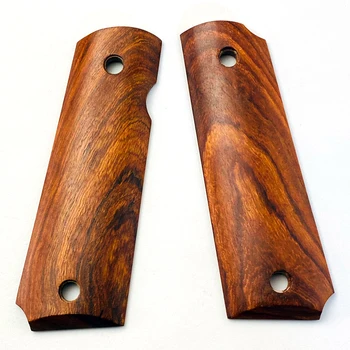 1 Пара накладок для ручной рукоятки Hongteng Wood DIY Материал нескользящей ручки заготовки плиты весы Для моделей 1911 Грипсов