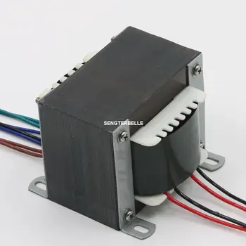 1 шт. трансформатор аудио блока питания мощностью 130 В 0-250 В 0-6,3 В 3,15 В-0-3,15 В для лампового усилителя EL84/6V6