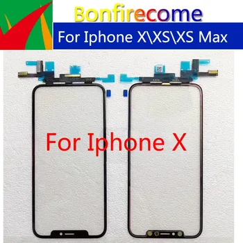 10 шт. /лот Оригинальный качественный сенсорный экран для Iphone-X \ Xs \ XS Max, Сенсорная панель, Дигитайзер, Замена датчика, Сенсорная стеклянная линза
