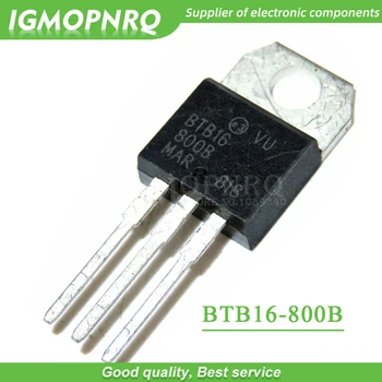 10 шт./лот Симистор BTB16-800B BTB16 16A/800V TO-220 Аутентичный Оригинал