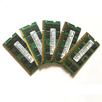 100 Шт. Двухканальный SDRAM RAM 2 ГБ 2Rx8 PC2-6400S-666-12- E3 БЕЗ ECC 200Pin 1,8 В SODIMM Ram 2 ГБ Модуль памяти для ноутбука