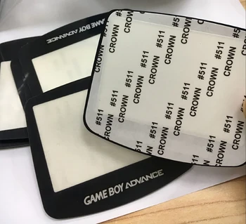 100 шт./лот, Экранная линза для Gameboy Advance для GBA, Сменное стекло, Защита экрана из оргстекла