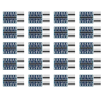 20 штук 4 канала IIC I2C Преобразователь логического уровня Двунаправленный модуль 3,3 В-5 В Переключатель для -Arduino