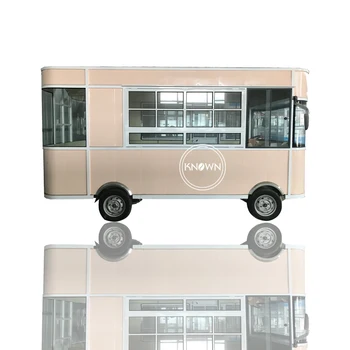 2019 Модный Электрический трейлер для пищевых продуктов, передвижной грузовик для пищевых продуктов с тележкой для пищевого оборудования