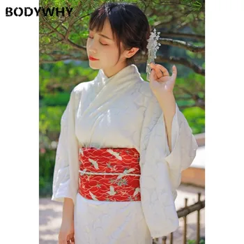 2020 Новое Японское Традиционное Кимоно, Халаты, Кружевное Японское платье, Женские Топы и Блузки