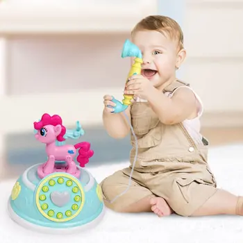 2022 Высококачественная ретро-телефонная машина для раннего обучения, многорежимная имитация Телефона, игрушка для девочек
