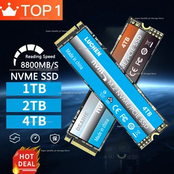 2023 4 ТБ Новый SSD M2 NGFF NVME M.2/PCIE SSD 8 ТБ Внутренний твердотельный накопитель 1 ТБ hdd Жесткий диск 970 PRO M.2 2 ТБ для портативного компьютера