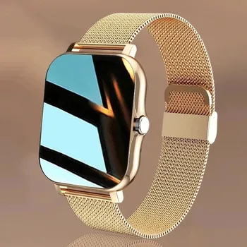 2023 Смарт-часы для Мужчин и женщин в подарок Спортивные часы для фитнеса с сенсорным экраном, звонки по Bluetooth, цифровые умные часы, наручные часы