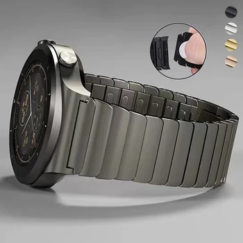 22 мм Ремешок из титанового сплава Для HUAWEI GT2/GT 2/46 мм/GT2 Pro Smartwatch Браслет Для Наручных часов Correa Huawei Watch GT 3 Seiko