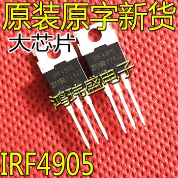 30шт оригинальный новый полевой транзистор IRF4905 F4905 TO220P-канала