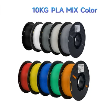 3D-принтеры Пластик 1 кг/Рулон 1,75 мм 100% Нити Указать Цвет 10 кг PLA Нити для Аккуратно Выстраивания Материалов для печати FDM