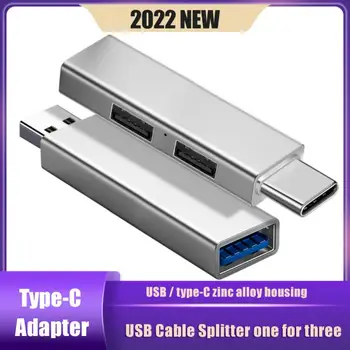 4 Порта USB 3.0 Концентратор, мульти USB док-станция, Разветвитель Портов USB 3.0 2.0 Для ПК Macbook Компьютерные Аксессуары