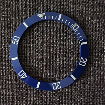 41 мм Сменный светящийся керамический ободок, кольцо для часов Chono Diving, двухцветный для MDV106-1A/MDV-107-1A1/1A2