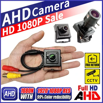 4k/8MP/1080P Металлическая Камера Видеонаблюдения AHD Mini Camera Zoom HD 5MP 2,8 мм Широкоугольная 2,8 мм-12 мм Ручная Фокусировка Для Дома с Кронштейном