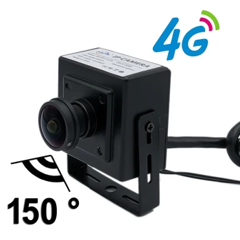 5MP 1080P SIM 4G Мини-камера 4G IP Kamera Маленькая Широкоугольная 1,8 мм Камера Безопасности Onvif P2P Cctv Camhi для Небольших Помещений Без Сети