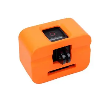7,5X5,5X4 см Gopro Оранжевый Защитный силиконовый чехол Мягкий буй Аксессуары для Камер Прочный Буй Для Gopro hero 4