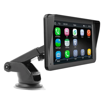 7-Дюймовый Автомобильный Mp5 Плеер Радио Android GPS Автомобильный Портативный Мультимедийный Беспроводной Carplay Bluetooth FM-монитор Сенсорный экран