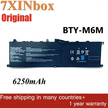 7XINbox 15,2 V 95Wh 6250mAh BTY-M6M Оригинальный Аккумулятор для ноутбука MSI Creator 15 A10SET-078TR Creator 15 A10SD Stealth 10SF-462TR