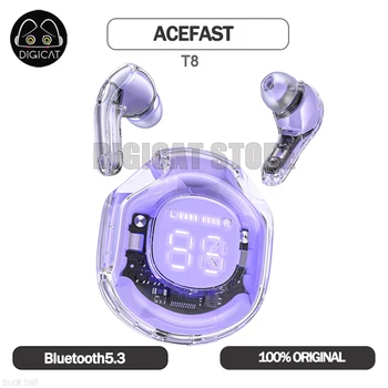 ACEFAST T8 Беспроводные Bluetooth Наушники TWS Беспроводные Наушники Спортивные Игровые Гарнитуры Наушники С Шумоподавлением Басы Сенсорное Управление