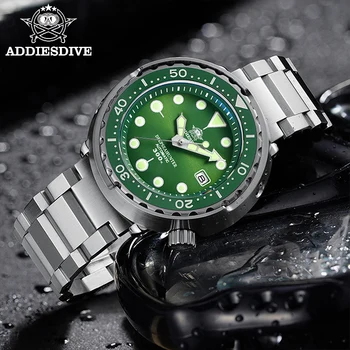 Addies Dive Механические Часы Sapphire NH35 Автоматические Часы Для Дайвинга Мужские 300 м Стальные 1975 Автоматические Наручные Часы Для Мужчин Diver watch