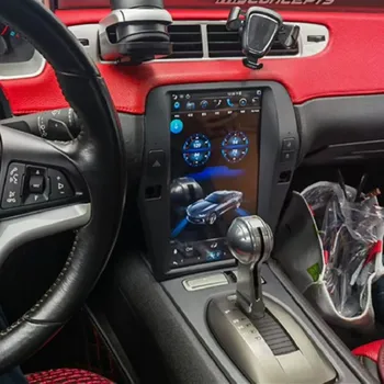 Android 10 Для Chevrolet Camaro 2010-2015 Tesla Вертикальный Экран Автомобильный DVD-плеер Радио GPS Навигация Авто Стерео Мультимедиа