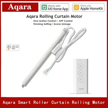 Aqara Smart Roller Motor Zigbee Curtain Rolling Shutter Motor Настройка синхронизации Двигателя Дистанционное управление Работает с приложением Apple HomeKit Mi Home APP