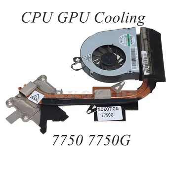 AT0HO0020R0 DC280009PS0 Радиатор Для ноутбука Acer aspire 7750 серии 7750g CPU GPU Охлаждающий Радиатор С ВЕНТИЛЯТОРОМ
