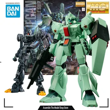 Bandai Оригинальный Комплект моделей Gundam MG RGM-89 JEGAN 1/100 Аниме Фигурка В Сборе Модель Коллекция Игрушек Робот Подарок для Мальчиков