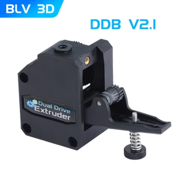 BLV 3D RNC С нанопокрытием Gear DDB Экструдер V2.1 Боуден Экструдер с двойным приводом Экструдер Для 3D принтера Ender3 CR10 TEVO MK8