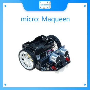 DFRobot micro: Maqueen micro: бит Обучающий Программирующий робот-платформа Smart car V4.0 поддержка линии патрулирования окружающего света