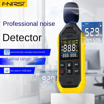 FNIRSI шумомер обнаружения децибелометр детектор шума тестер громкости звука дома