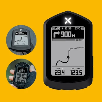 GPS XOSS Nav Велокомпьютер Беспроводной Велосипедный Одометр Ant + Датчик частоты вращения Сердечного ритма Bluetooth Велосипедный Спидометр