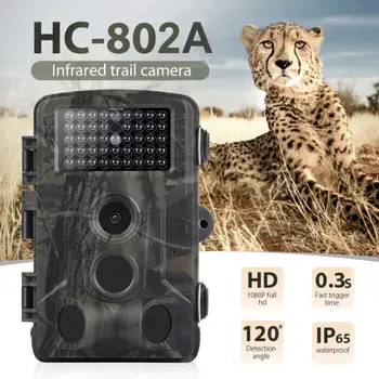 HC802A Охотничья Камера VGA 16MP 1080P Фотоловушки Ночного Видения Дикой Природы Инфракрасные Охотничьи Камеры hunt Chasse scout