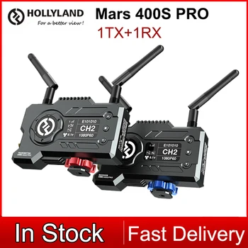 Hollyland MARS 400S PRO FILES Беспроводная система передачи видео 400ft SDI Передатчик Приемник для прямой трансляции фотографий