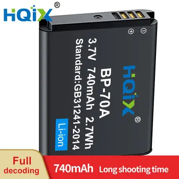 HQIX для Samsung WB30F WB31F WB32F WP10 MV800 AQ100 DV100 DV101 DV150F DV151F DV155F Камера BP-70A Зарядное Устройство Батарея