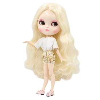 ICY Fortune Days фабричная кукла azone joint body 30 см белая кожа Светло-золотистые длинные вьющиеся волосы DIY sd подарочная игрушка