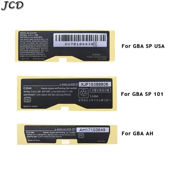 JCD 1 шт. Новые Наклейки-этикетки Замена для Gameboy Advance/SP/Color для игровой консоли GBA/GBA SP/GBC/GBP