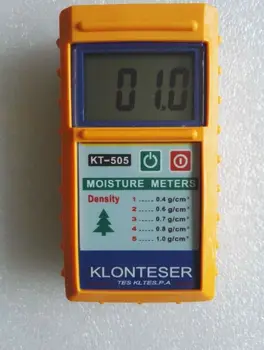 KT505 Цифровой Индуктивный Измеритель влажности древесины Красного Дерева Диапазон 0 ~ 100% Ч#