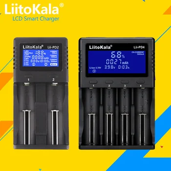 LiitoKala Lii-PD2 Lii-PD4 Lii-S8 Lii-500 Lii-600 Lii-PL2 Зарядное устройство для 18650 26650 21700 AA AAA 3,7 V литиевая NiMH батарея