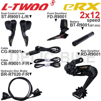 LTWOO eRX 2x12 Speed Groupset SL-R9001 RD-R9001 FD-R9001CB-R9001 BT-R9001 BR-R7020 CG-R9001 Оригинальные запчасти