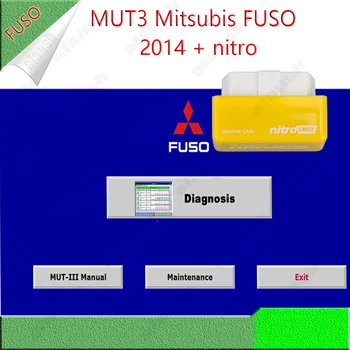 MUT 3 Fuso FMS-E14-3 (система диагностики) 2014 для Mitsubishi Truck + Nitro