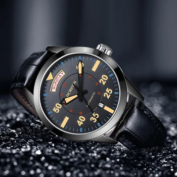 OCHSTIN Автоматические механические часы для мужчин Подарочные Аналоговые Водонепроницаемые военные спортивные наручные часы Роскошные Мужские часы Montre Homme