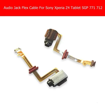 Weeten Подлинный аудиоразъем для наушников гибкий кабель Для Sony Tablet Z4 Ultra Sgp 771 712 порт для наушников гибкий кабель замена ленты