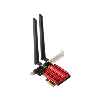 Wi-Fi 6E 5374 Мбит/с AX210 для Bluetooth5.2 802.11AX 2,4 G/5G/6GHz Беспроводной адаптер PCIE Поддержка сетевой карты WiFi