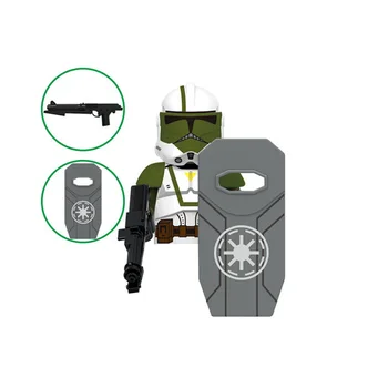 X0345 Doom ARC Clone Trooper APPO Строительные блоки Commander Cody Кирпичи Фигурки Мини-Фигурки Детские игрушки