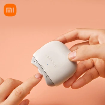 Xiaomi Электрический автоматический триммер для ногтей с защитой от Брызг, Портативный детский резак для ногтей, ножницы для маникюра, инструмент со светом