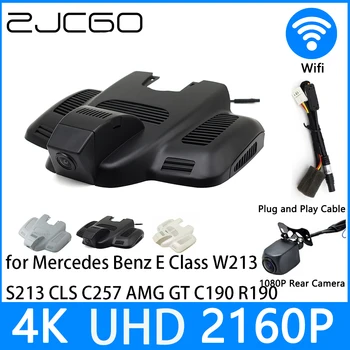 ZJCGO Dash Cam 4K UHD 2160P Автомобильный Видеорегистратор DVR Ночного Видения для Mercedes Benz E Class W213 S213 CLS C257 AMG GT C190 R190