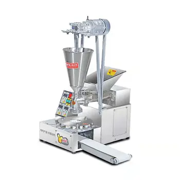 Автоматическая машина для приготовления булочек с начинкой на пару из нержавеющей стали, коммерческая настольная машина для наполнения булочек Baozi, оборудование для производства Momo