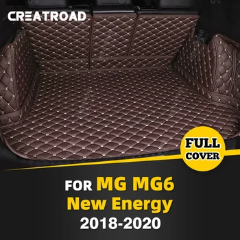 Автоматический коврик для багажника с полным покрытием для MG6 New Energy 2018-2020 19, Накладка для багажника, Аксессуары для защиты интерьера Грузового лайнера