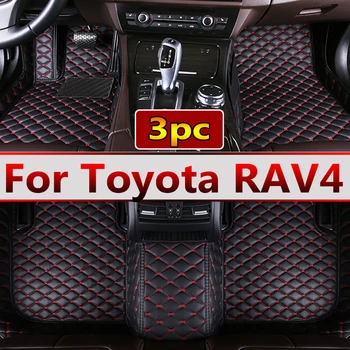 Автомобильные коврики для Toyota RAV4 Негибридные 2020 2021 2022 2023 Пользовательские Автоматические накладки для ног Автомобильные ковровые покрытия Аксессуары для интерьера